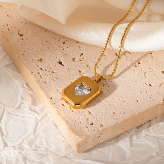 Heart Tag Necklace